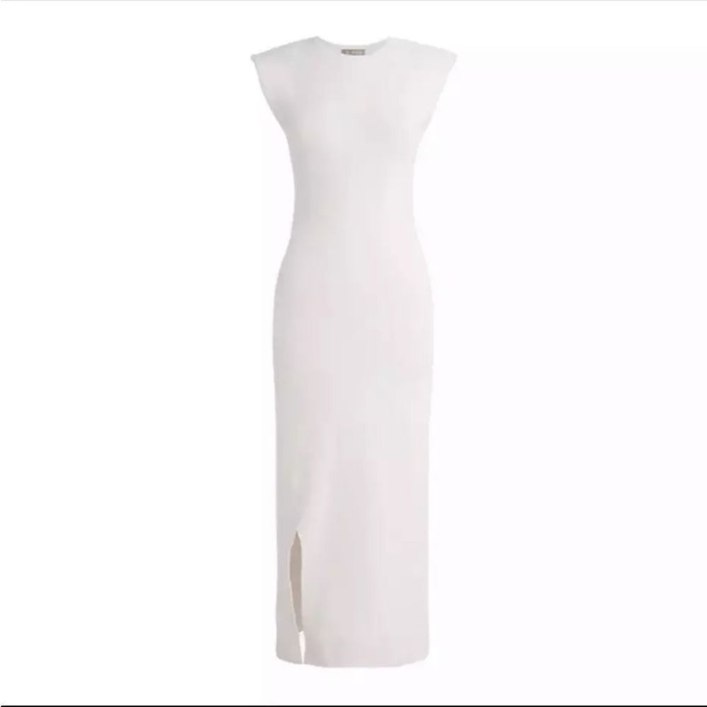 J Crew Sleeveless sweater-dress in stretch viscose blend Womens Small White